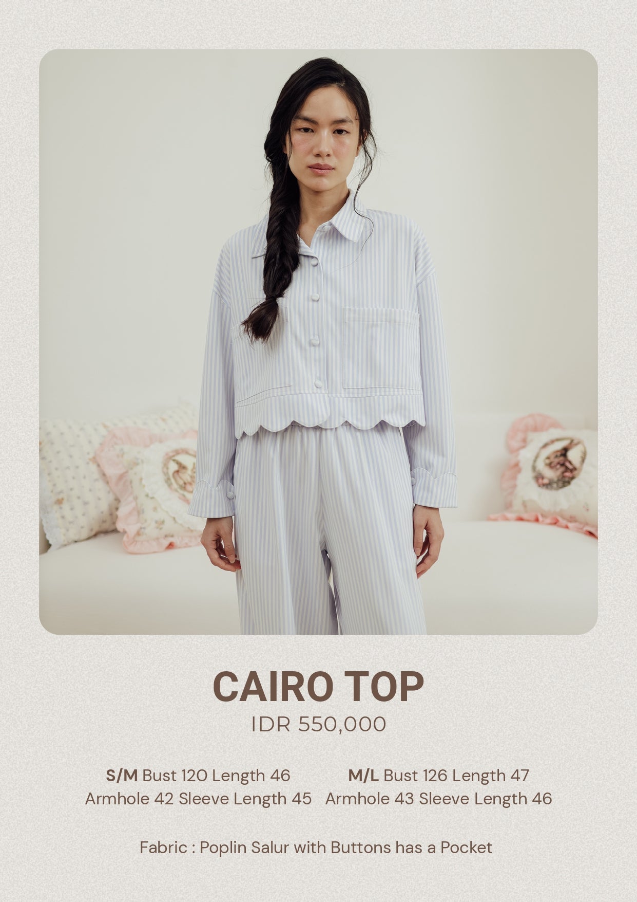 CAIRO TOP (DAY OFF CASUAL ESCAPE)