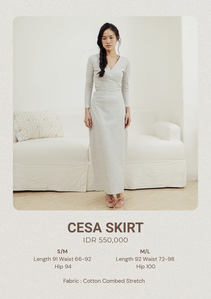 CESA SKIRT (DAY OFF CASUAL ESCAPE)
