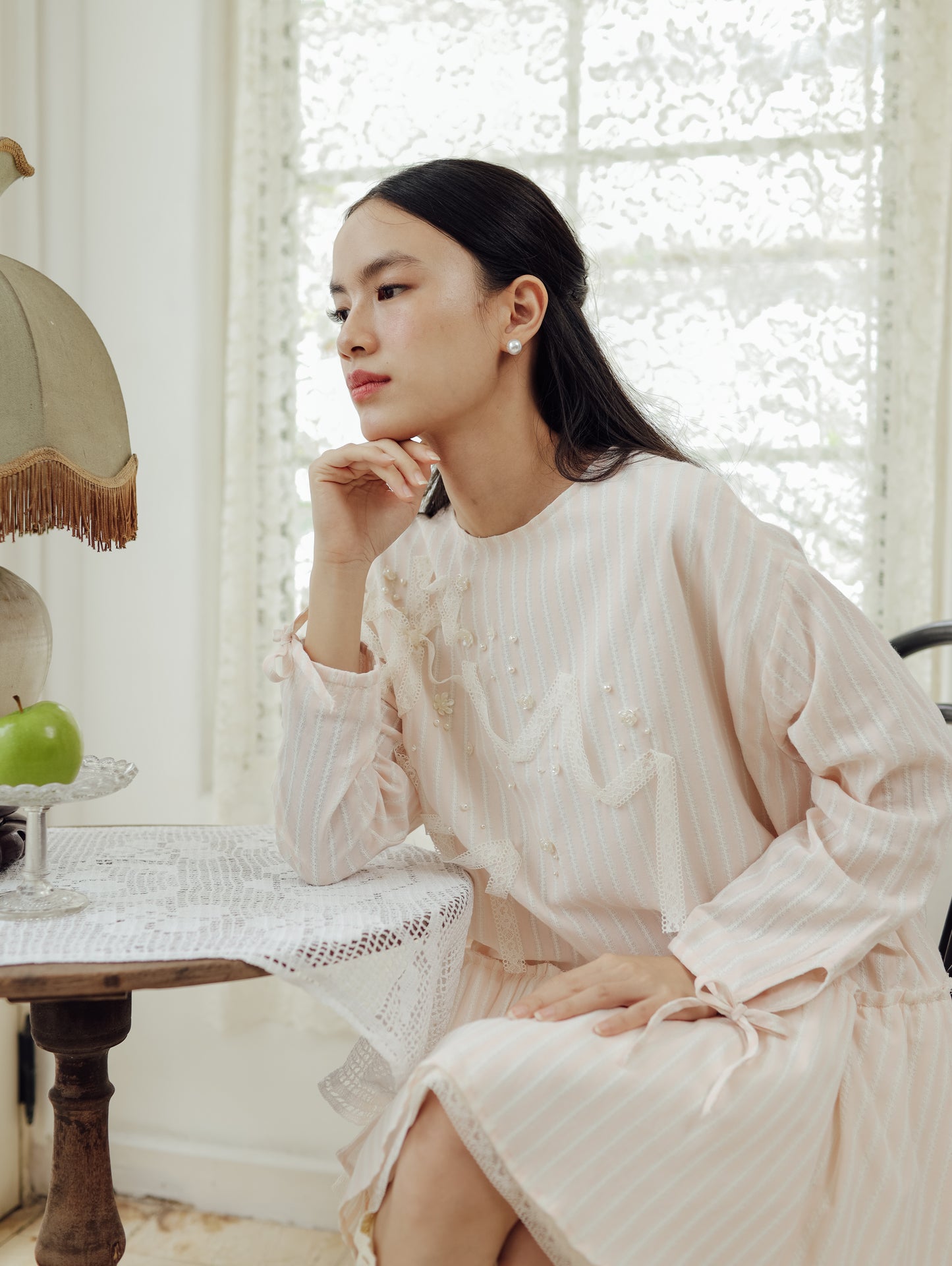 RHEA DRESS (ARRAY SOFT WHISPERS)