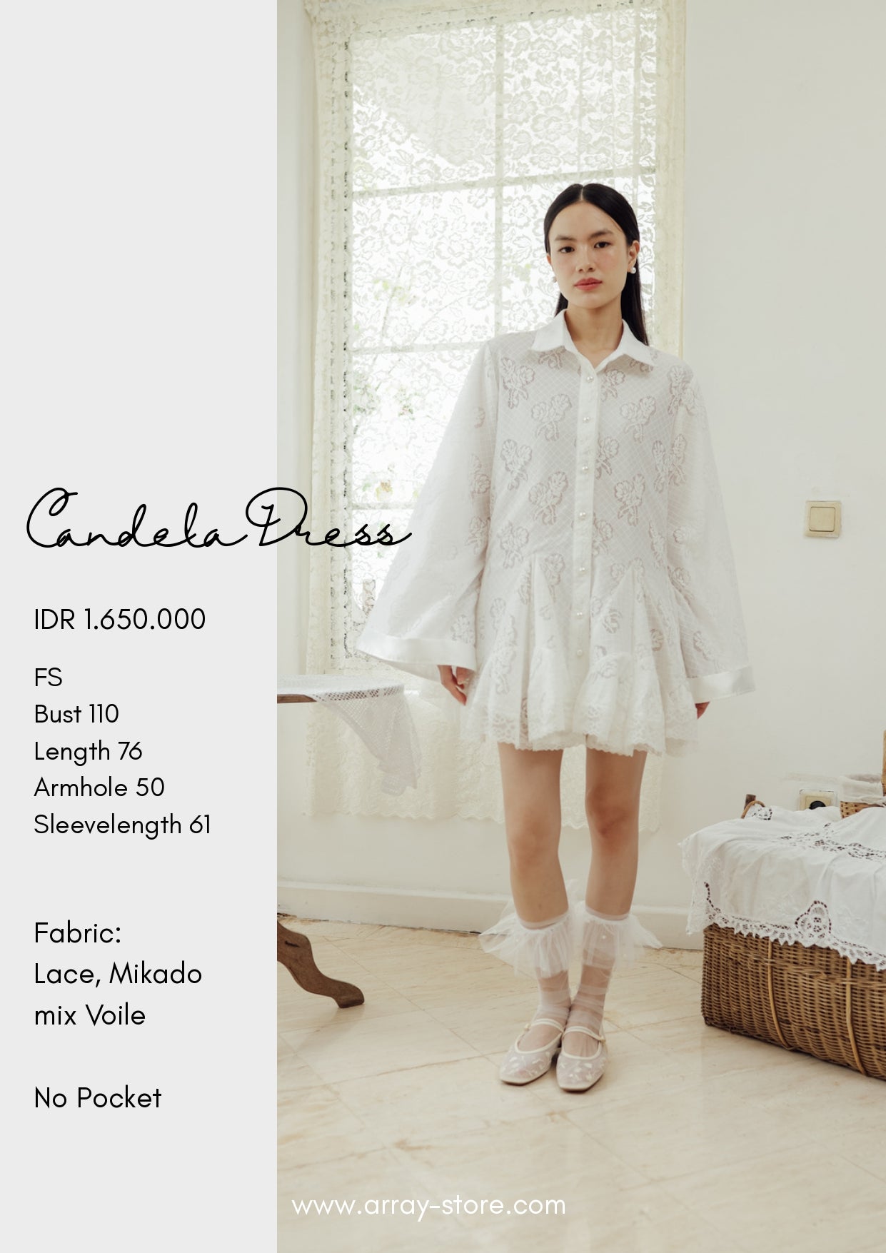 CANDELA DRESS (ARRAY SOFT WHISPERS)