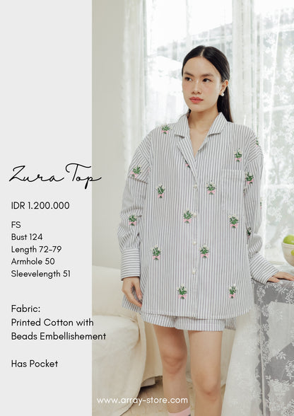 ZURA TOP (ARRAY SOFT WHISPERS)