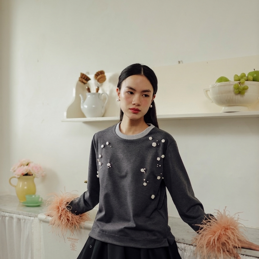 FURIE TOP (ARRAY SOFT WHISPERS)