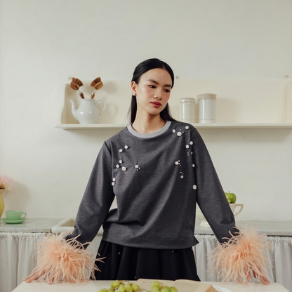 FURIE TOP (ARRAY SOFT WHISPERS)