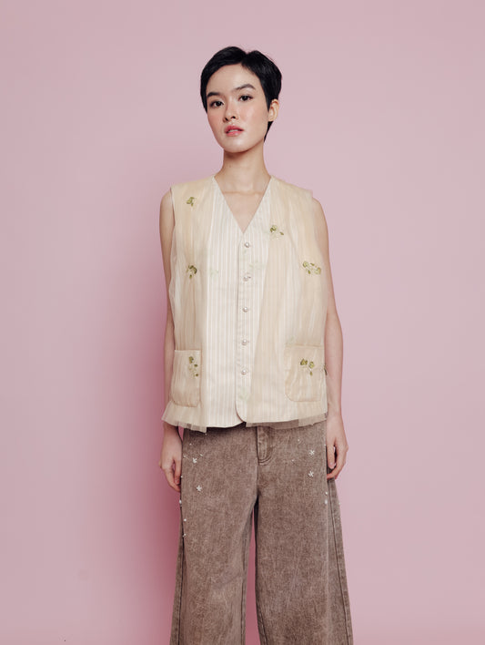 TULLORA VEST (ARRAY DELICATE LUXURY)