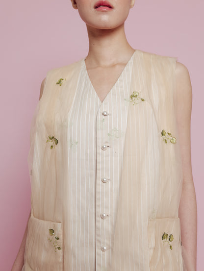 TULLORA VEST (ARRAY DELICATE LUXURY)