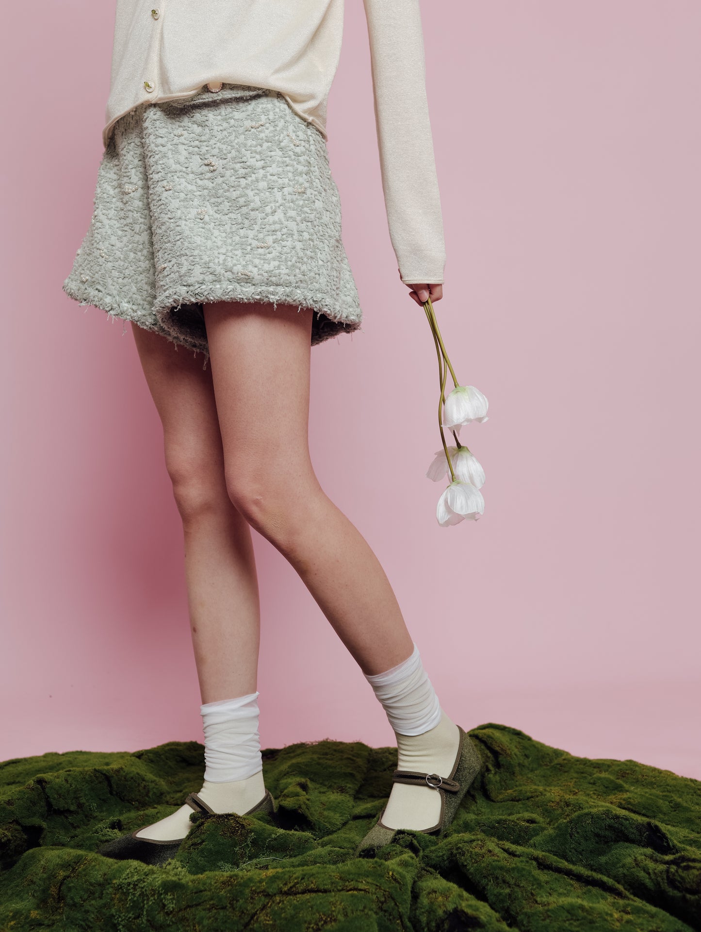 MINTIE SHORTS (ARRAY DELICATE LUXURY)