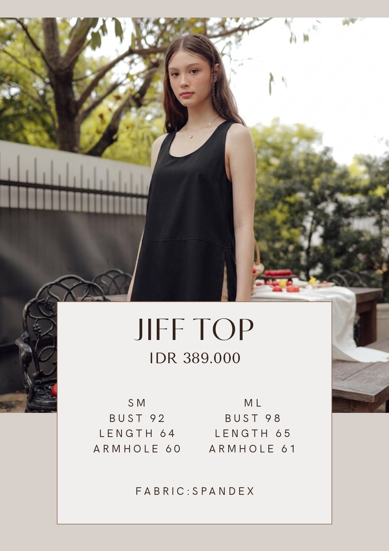 JIFF TOP (DAYOFF QUIET ARRIVAL)