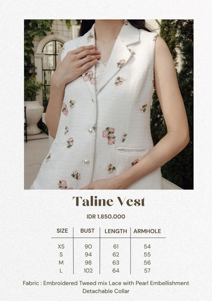 TALINE VEST (ARRAY HEIRLOOM LEGACY)