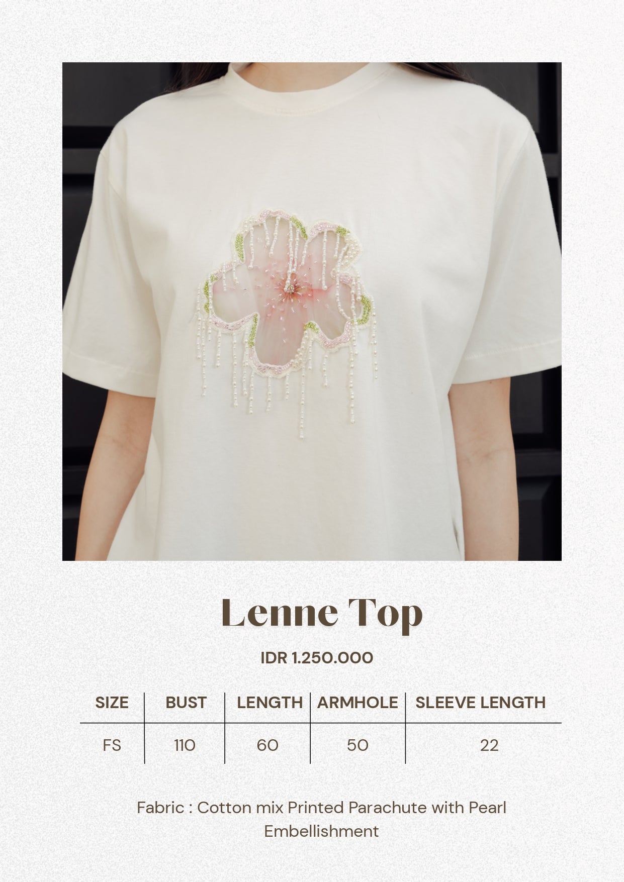 LENNE TOP (ARRAY HEIRLOOM LEGACY)