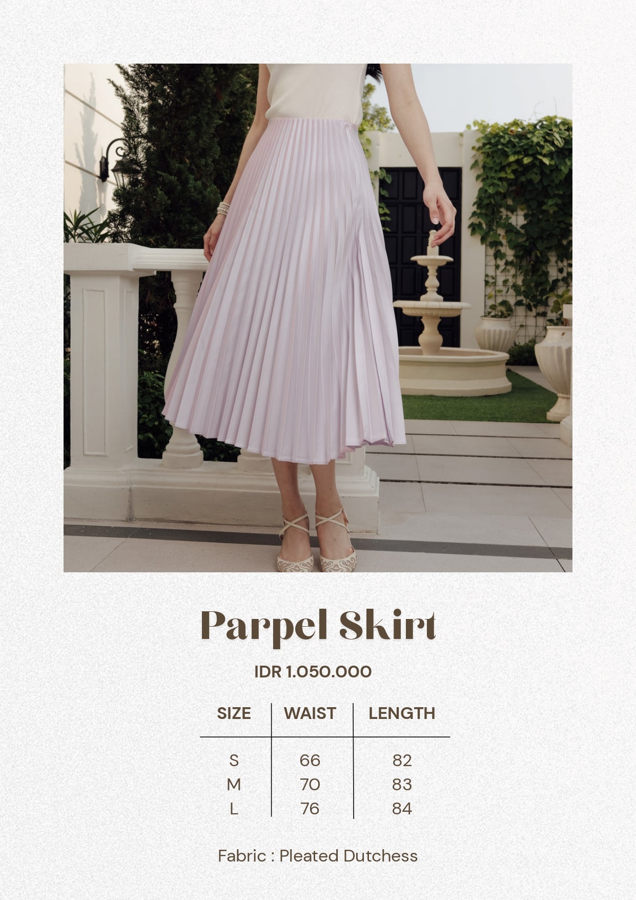 PARPEL SKIRT (ARRAY HEIRLOOM LEGACY)