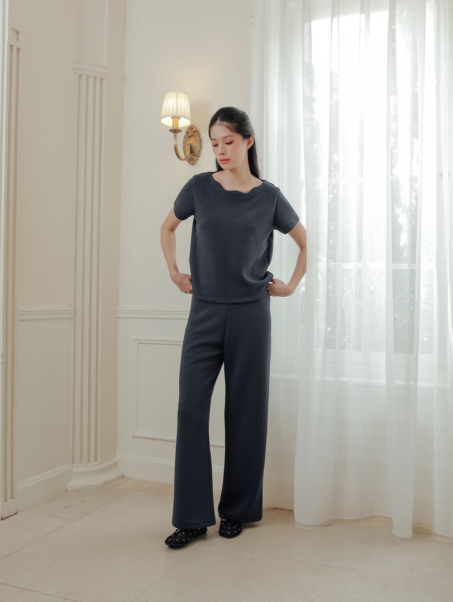 QIBY PANTS (DAYOFF PURE EASE)