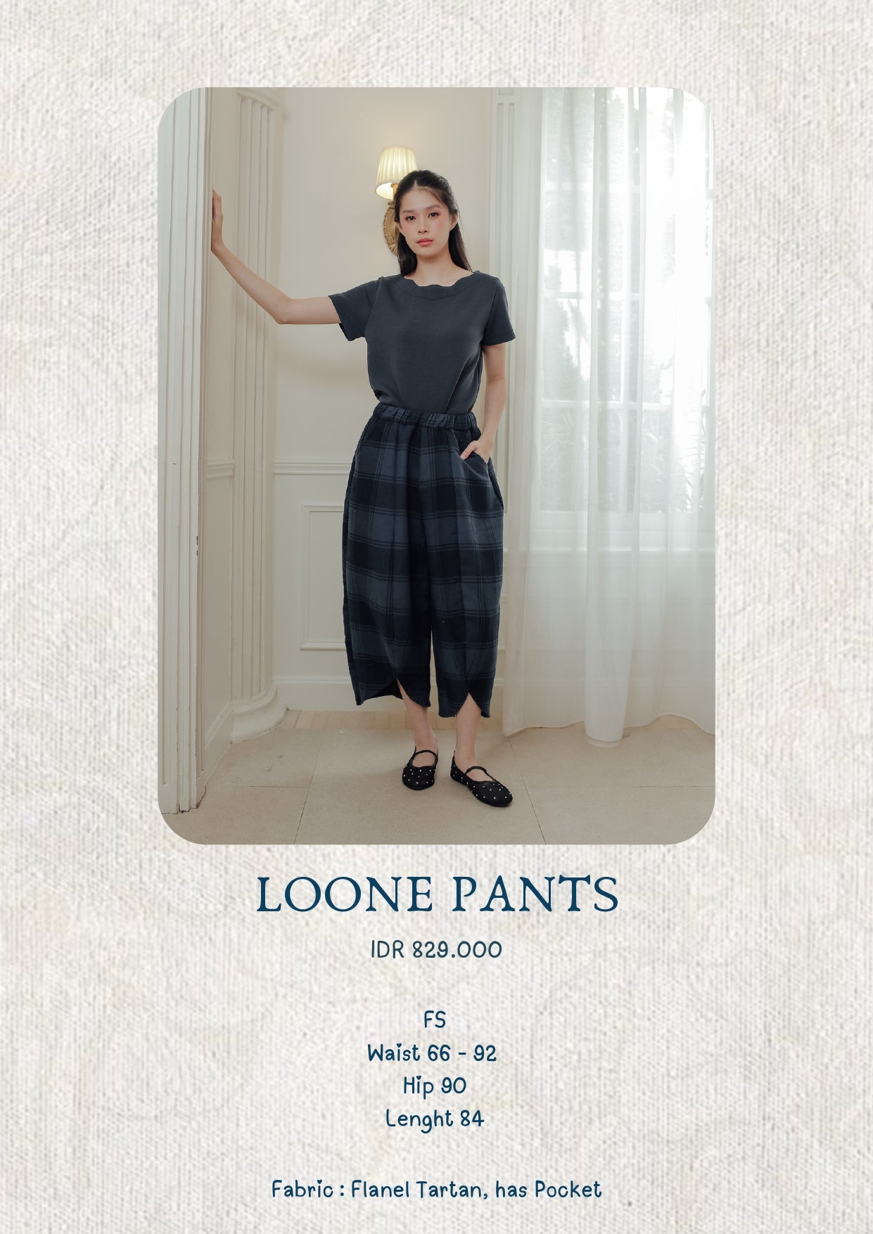 LOONE PANTS (DAYOFF PURE EASE)
