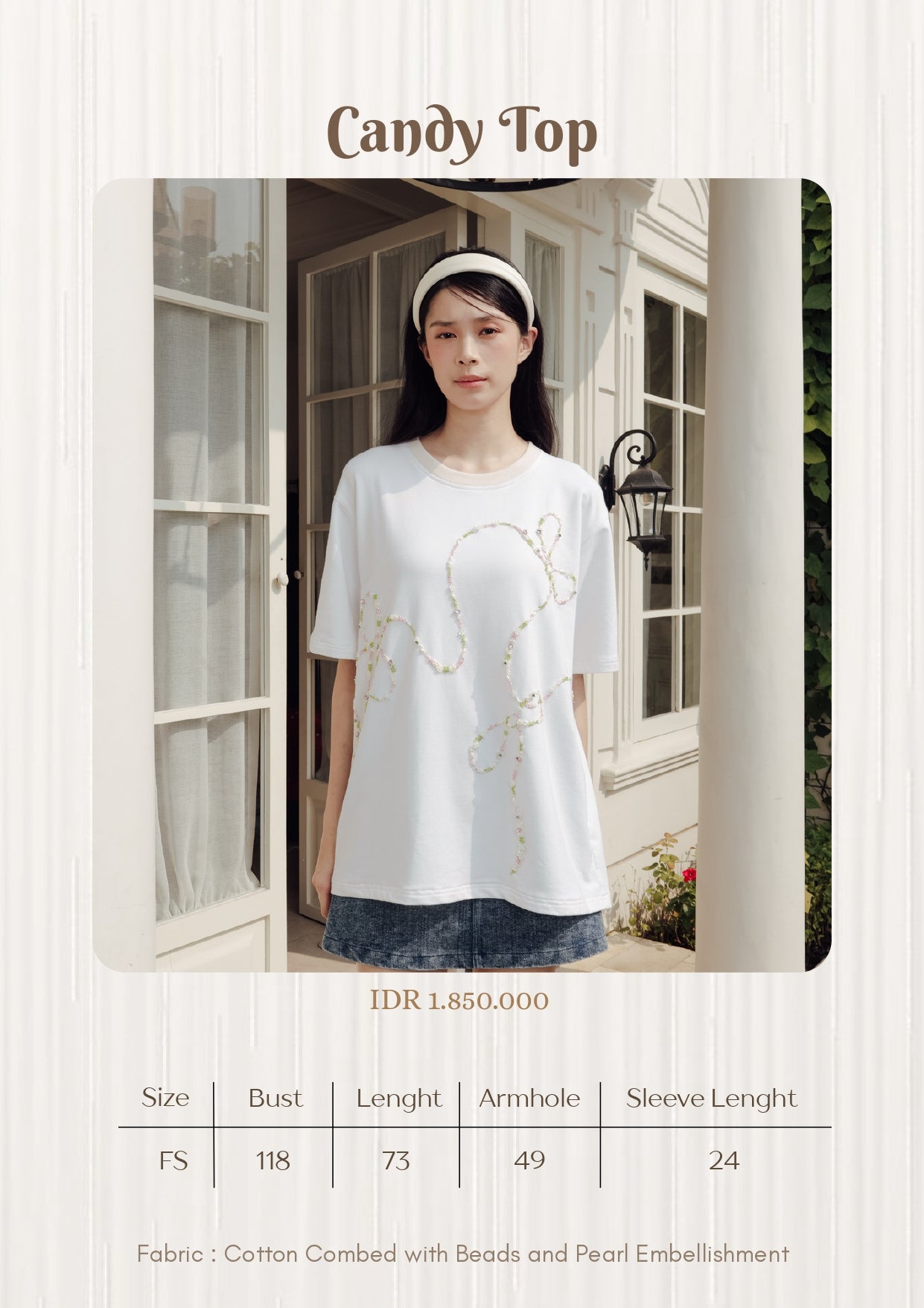 CANDY TOP  (ARRAY STILL GRACE)