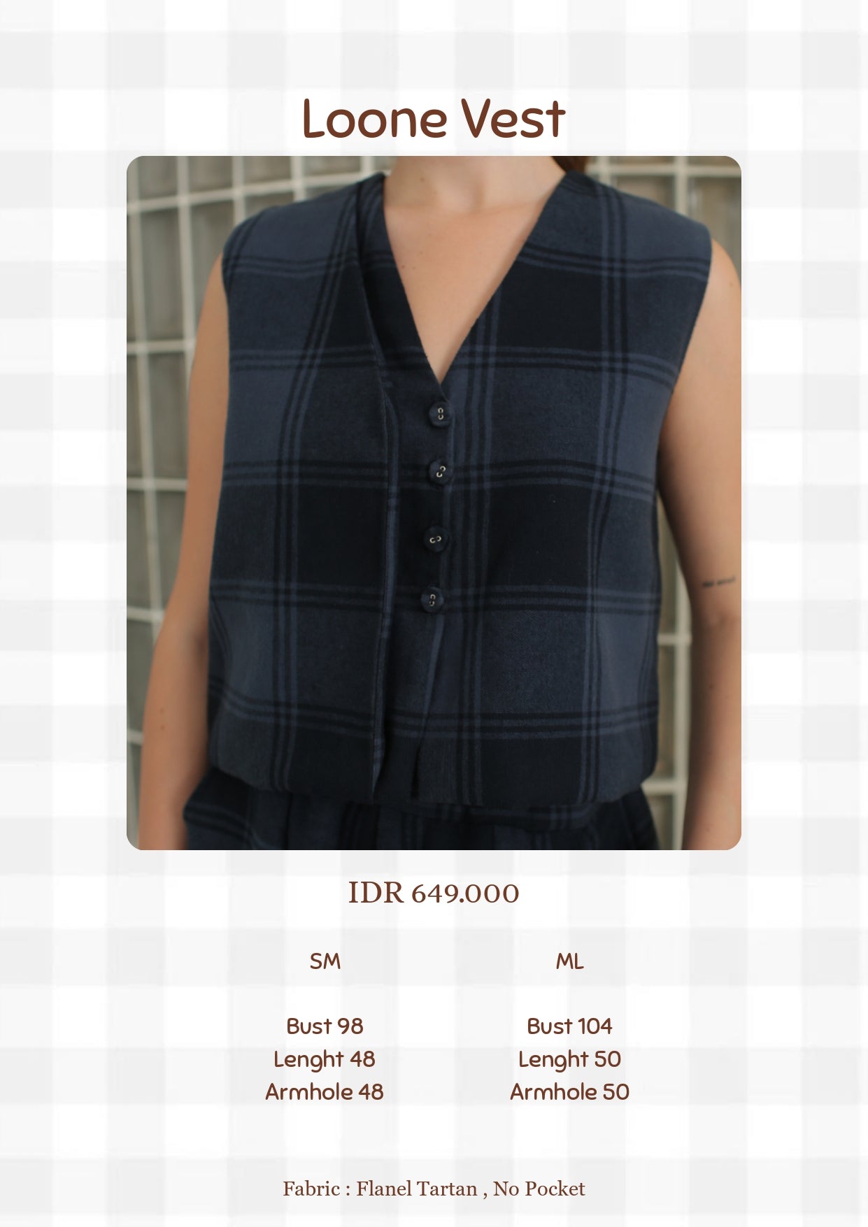 LOONE VEST (DAY OFF SOFT SHIFT)