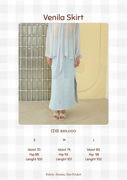 VENILA SKIRT (DAY OFF SOFT SHIFT)