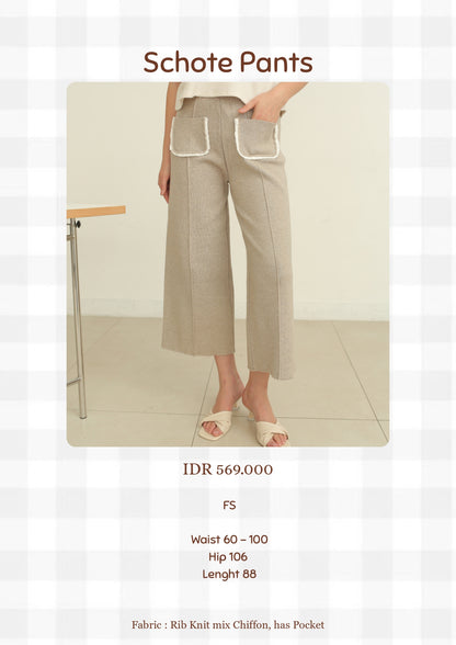 SCHOTE PANTS (DAY OFF SOFT SHIFT)