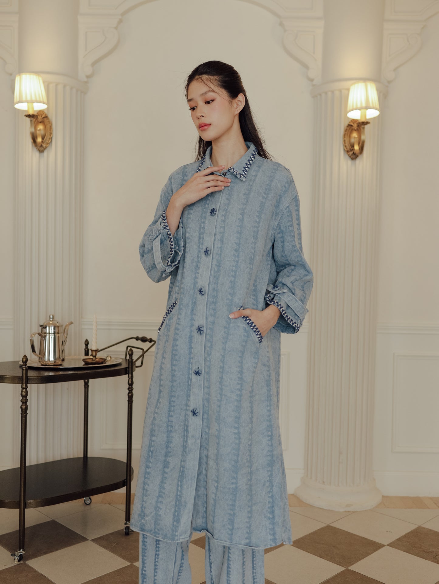 WINSTON SHIRT DRESS (ARRAY SOFT VOWS)