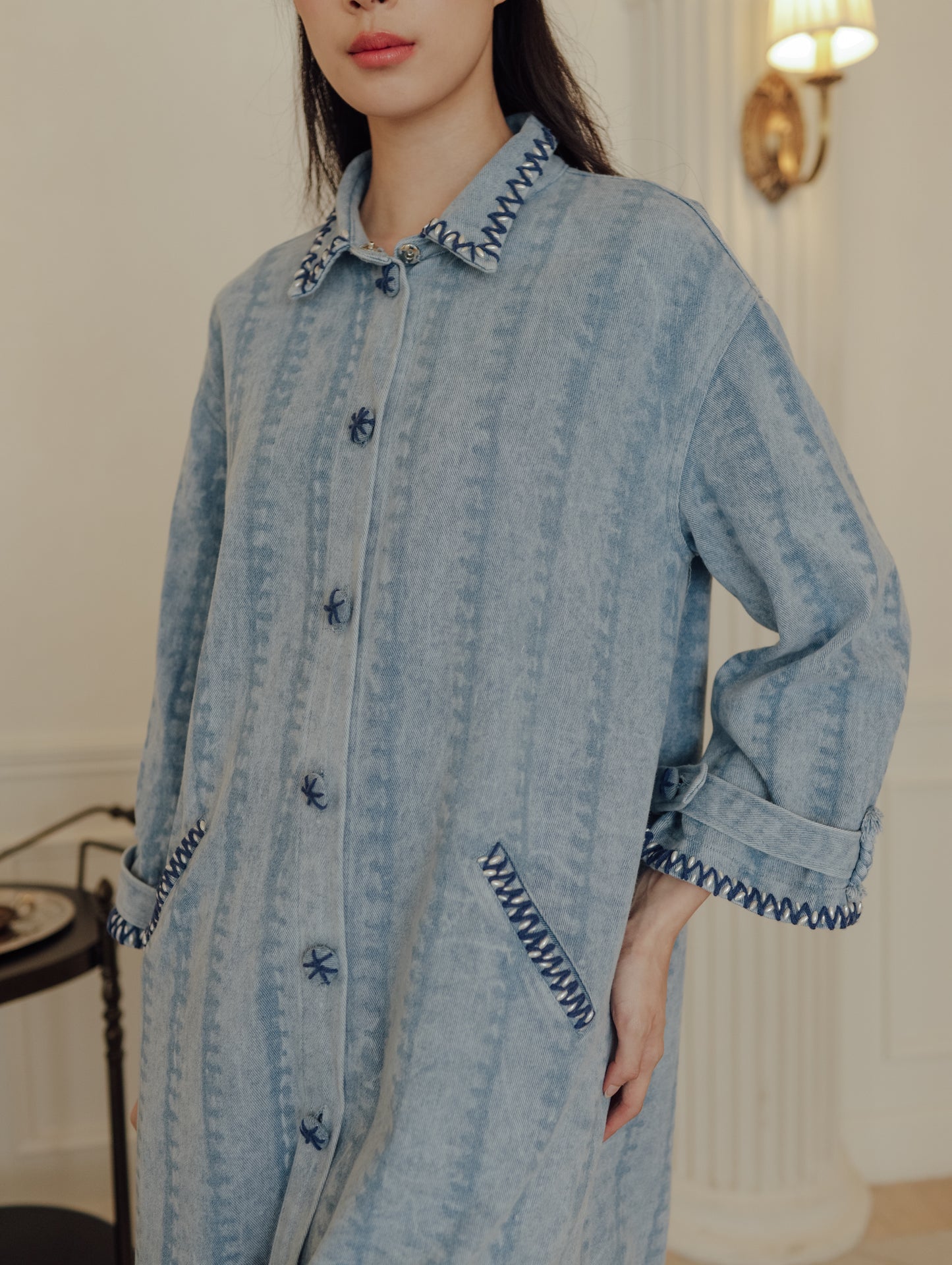 WINSTON SHIRT DRESS (ARRAY SOFT VOWS)
