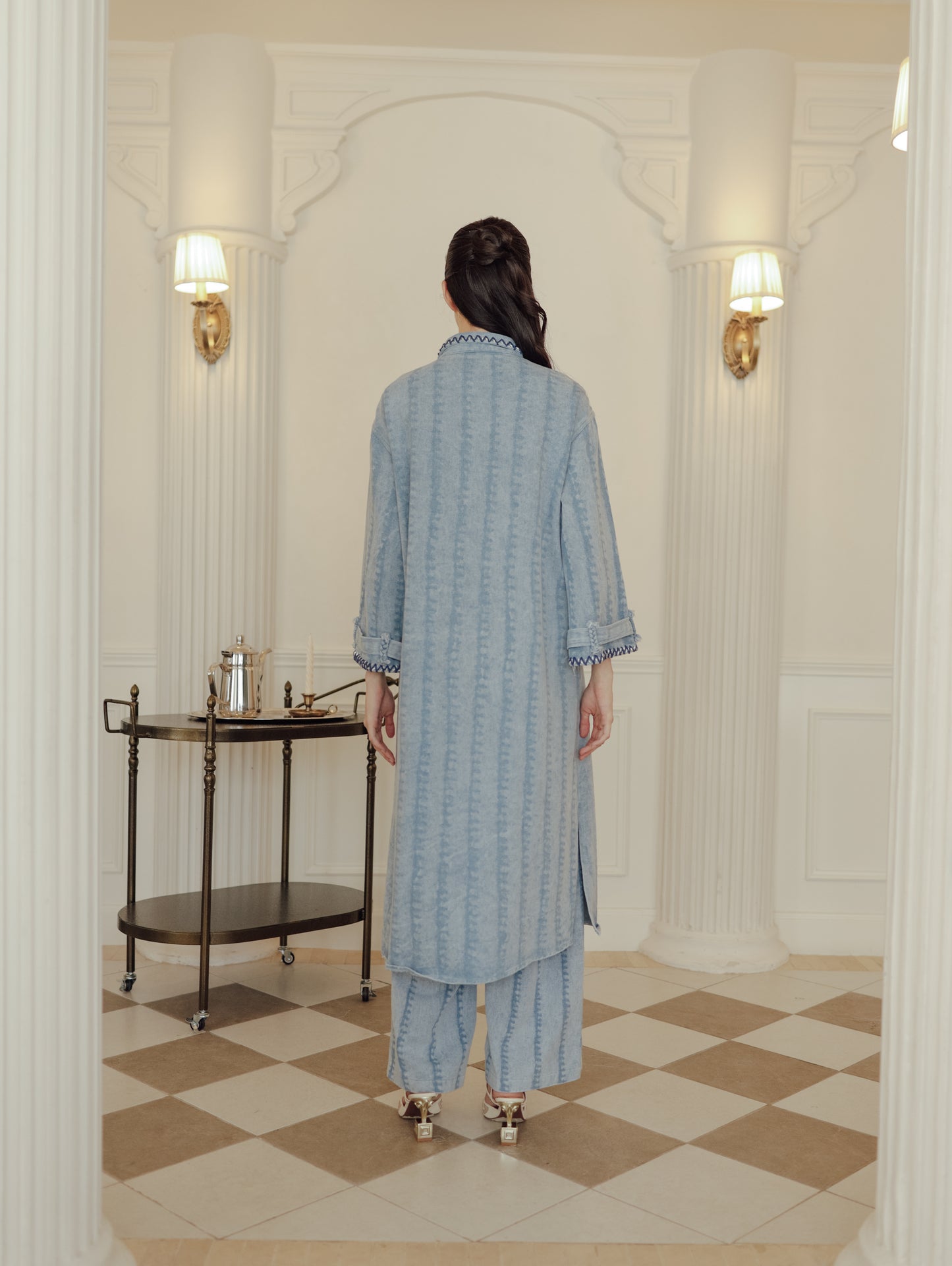 WINSTON SHIRT DRESS (ARRAY SOFT VOWS)
