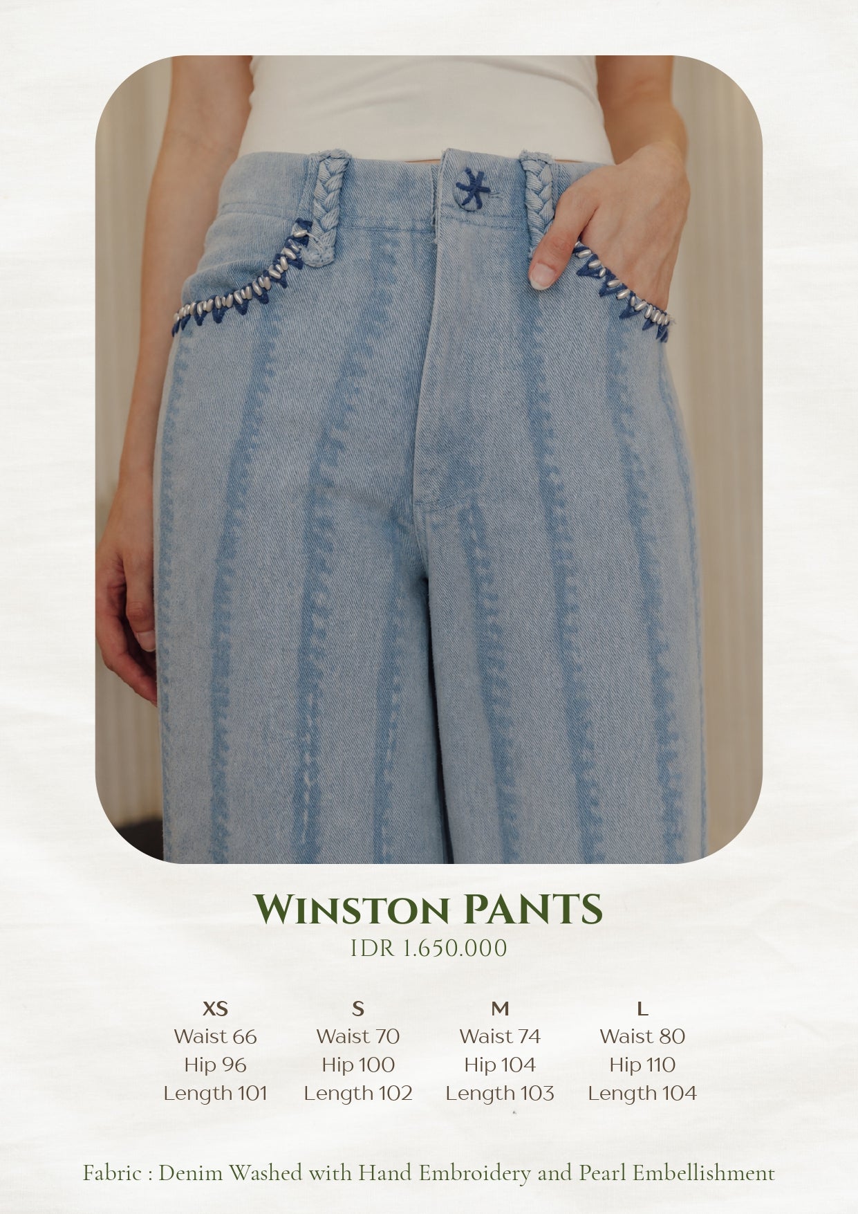 WINSTON PANTS (ARRAY SOFT VOWS)