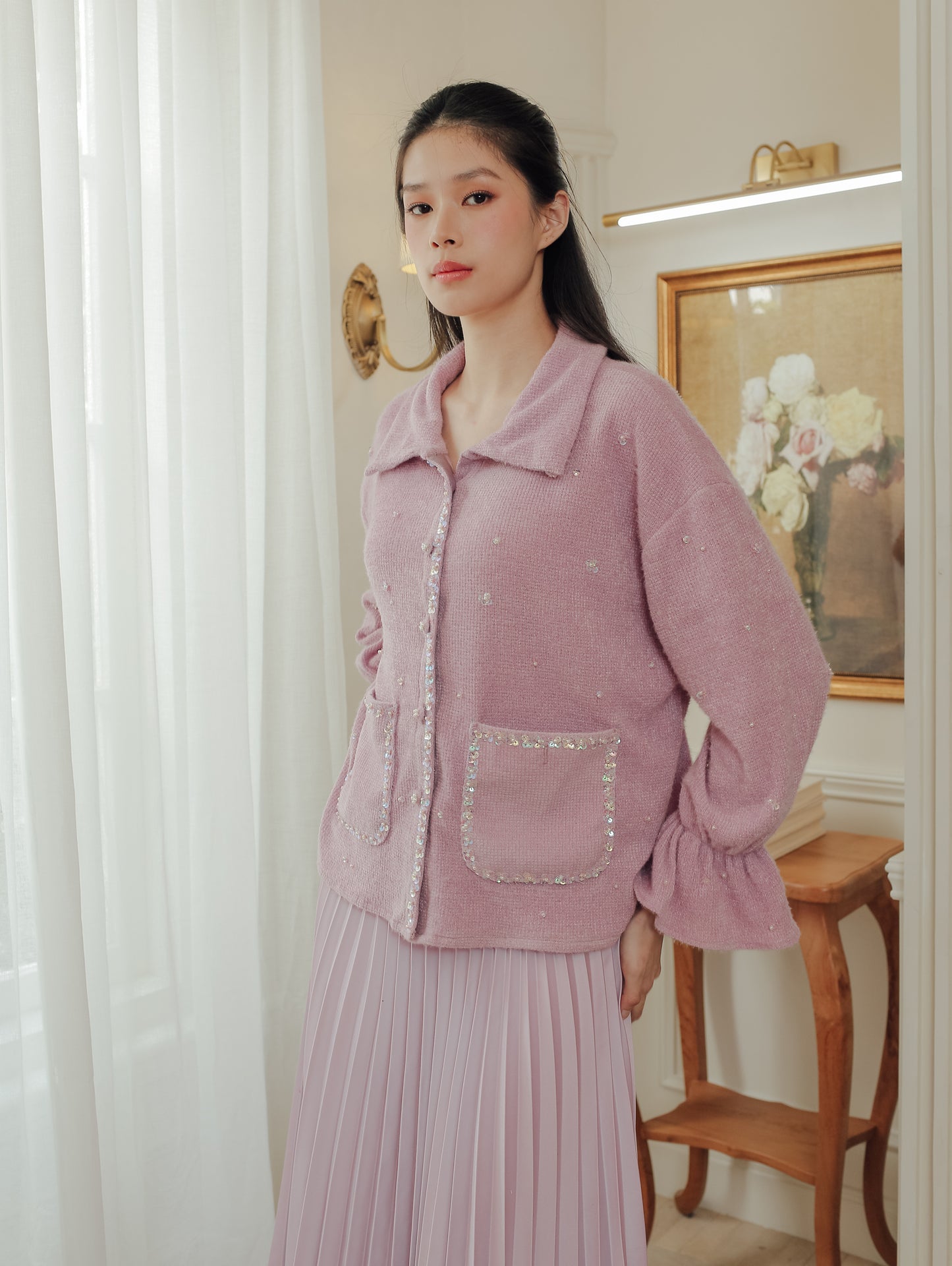 PIXY CARDIGAN (ARRAY SOFT VOWS)