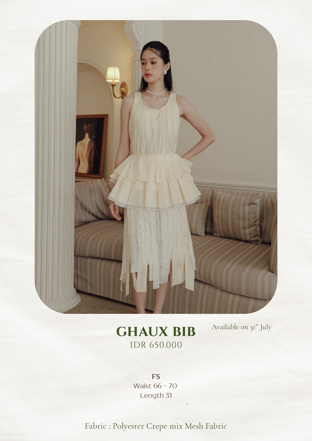 GHAUX BIB (ARRAY SOFT VOWS)