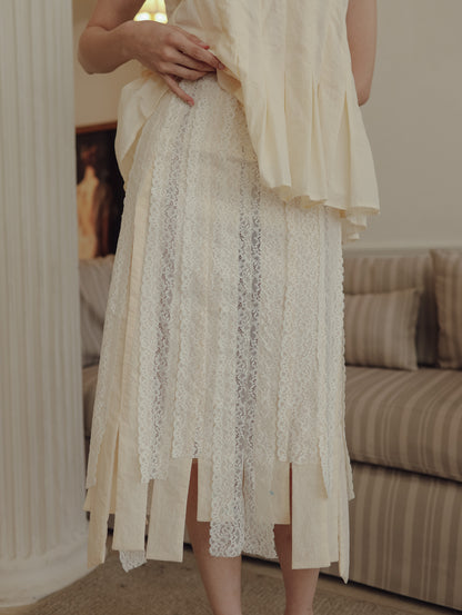 GHAUX SKIRT  (ARRAY SOFT VOWS)