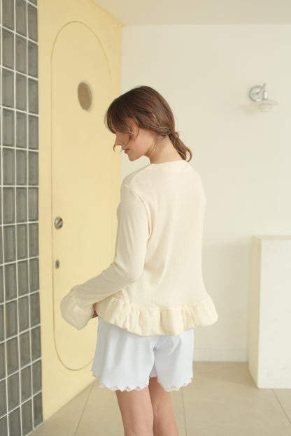 VIRELLE SHORTS (DAYOFF BUTTER SKIES)