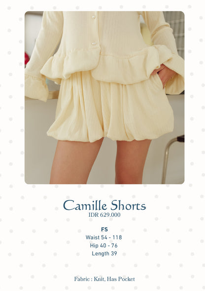 CAMILLE SHORTS (DAYOFF BUTTER SKIES)