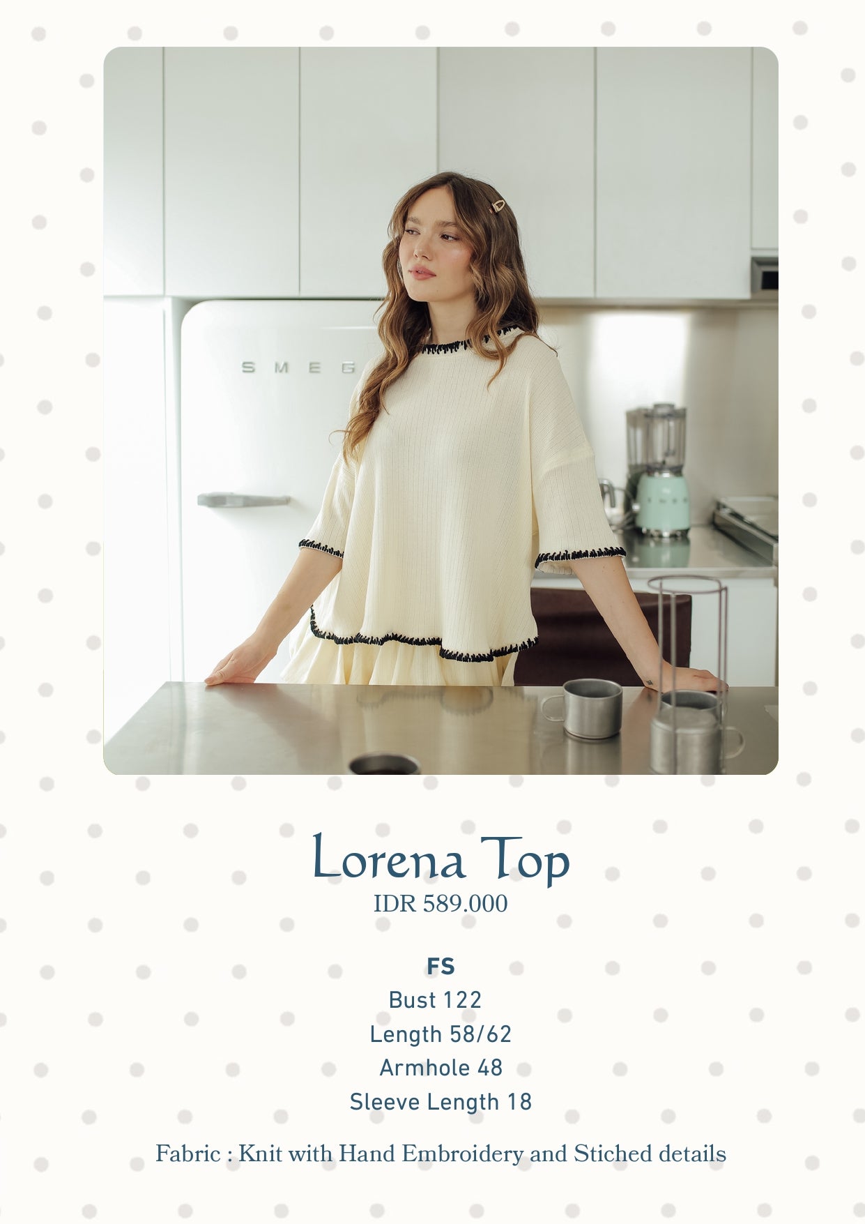 LORENA TOP (DAYOFF BUTTER SKIES)
