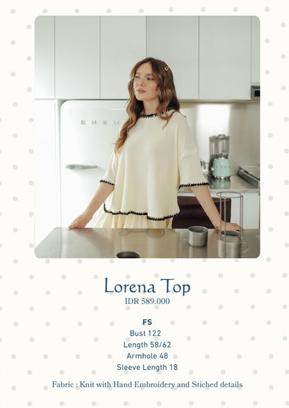 LORENA TOP (DAYOFF BUTTER SKIES)
