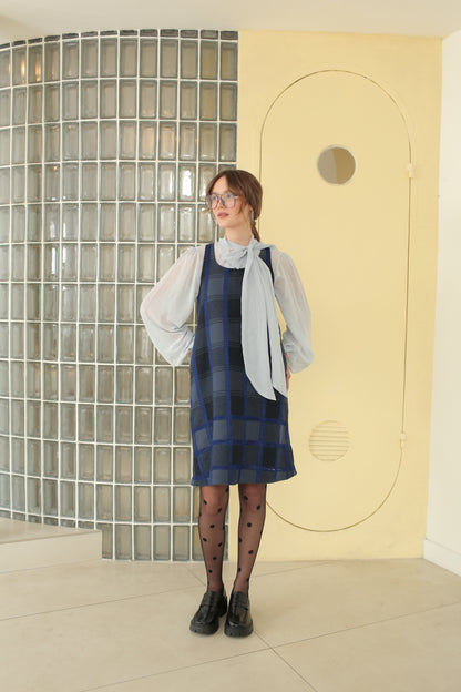 LOONE DRESS  (DAYOFF BUTTER SKIES)