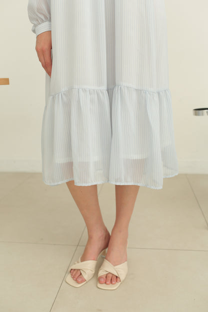 LUCINE DRESS (DAYOFF BUTTER SKIES)