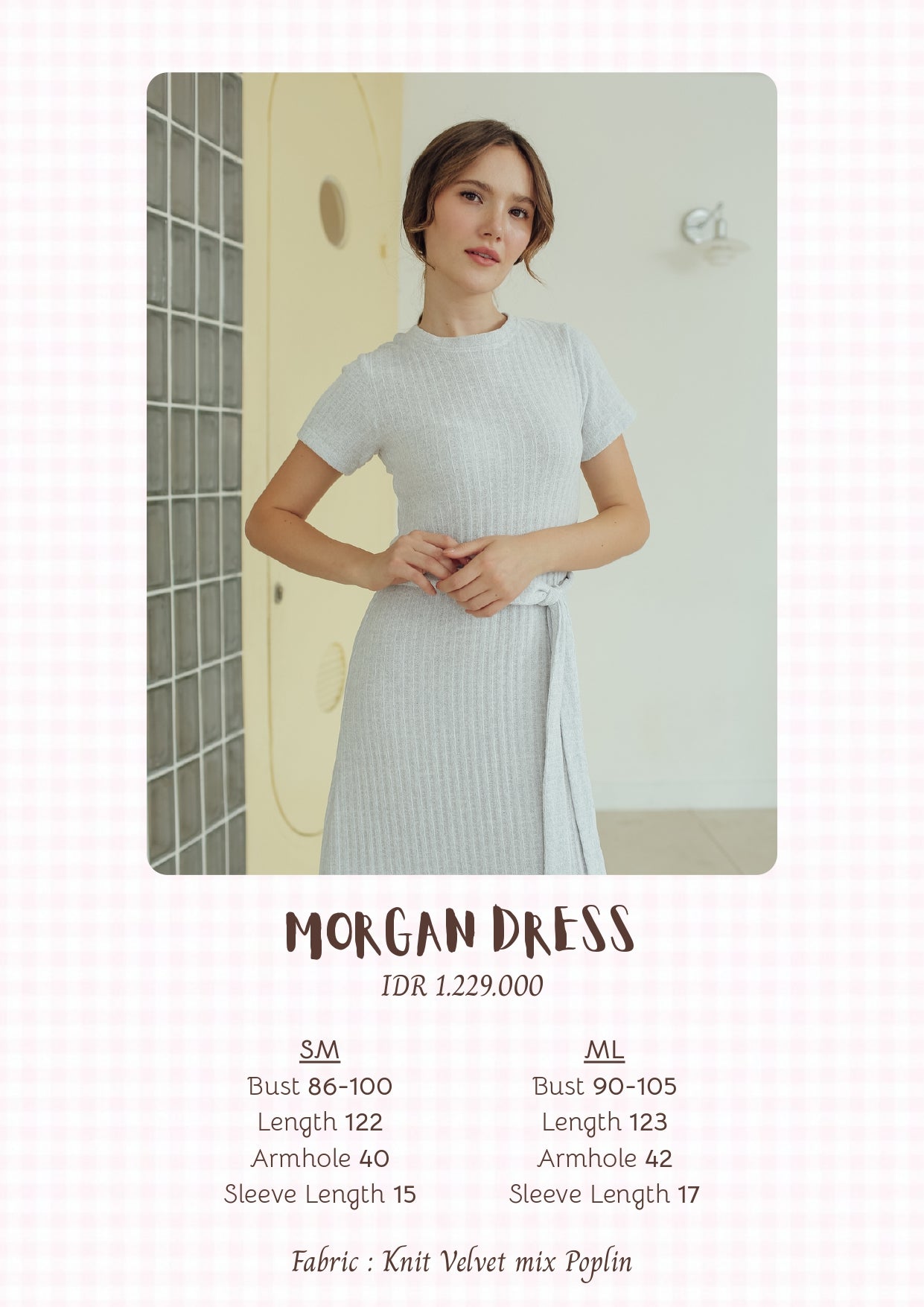 MORGAN DRESS (DAYOFF MINI JOY)