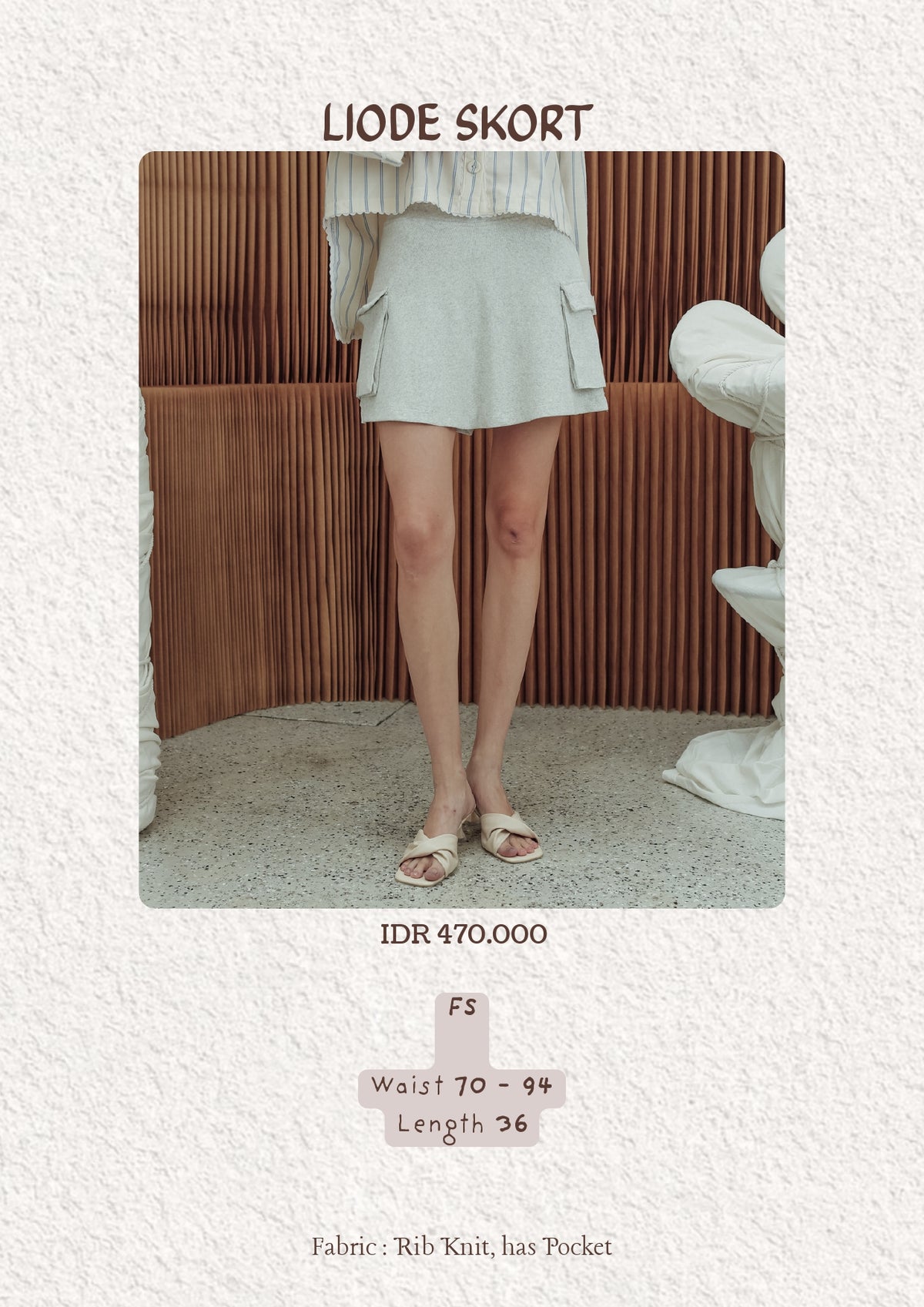 LIODE SKORT (DAYOFF DEAR SEPTEMBER)