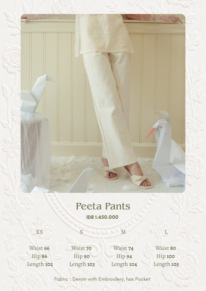 PEETA PANTS (ARRAY A SWAN'S TALE)