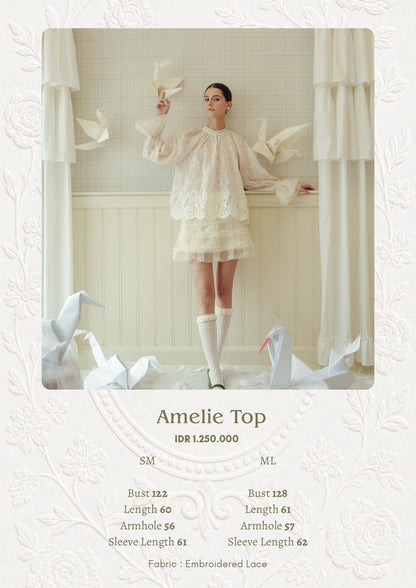 AMELIE TOP (ARRAY A SWAN'S TALE)