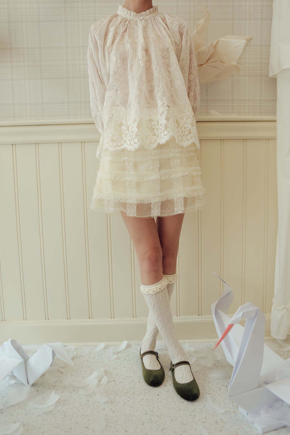 VEYLA SKORT (ARRAY A SWAN'S TALE)