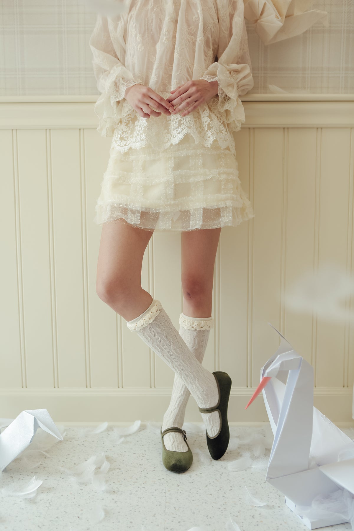 VEYLA SKORT (ARRAY A SWAN'S TALE)