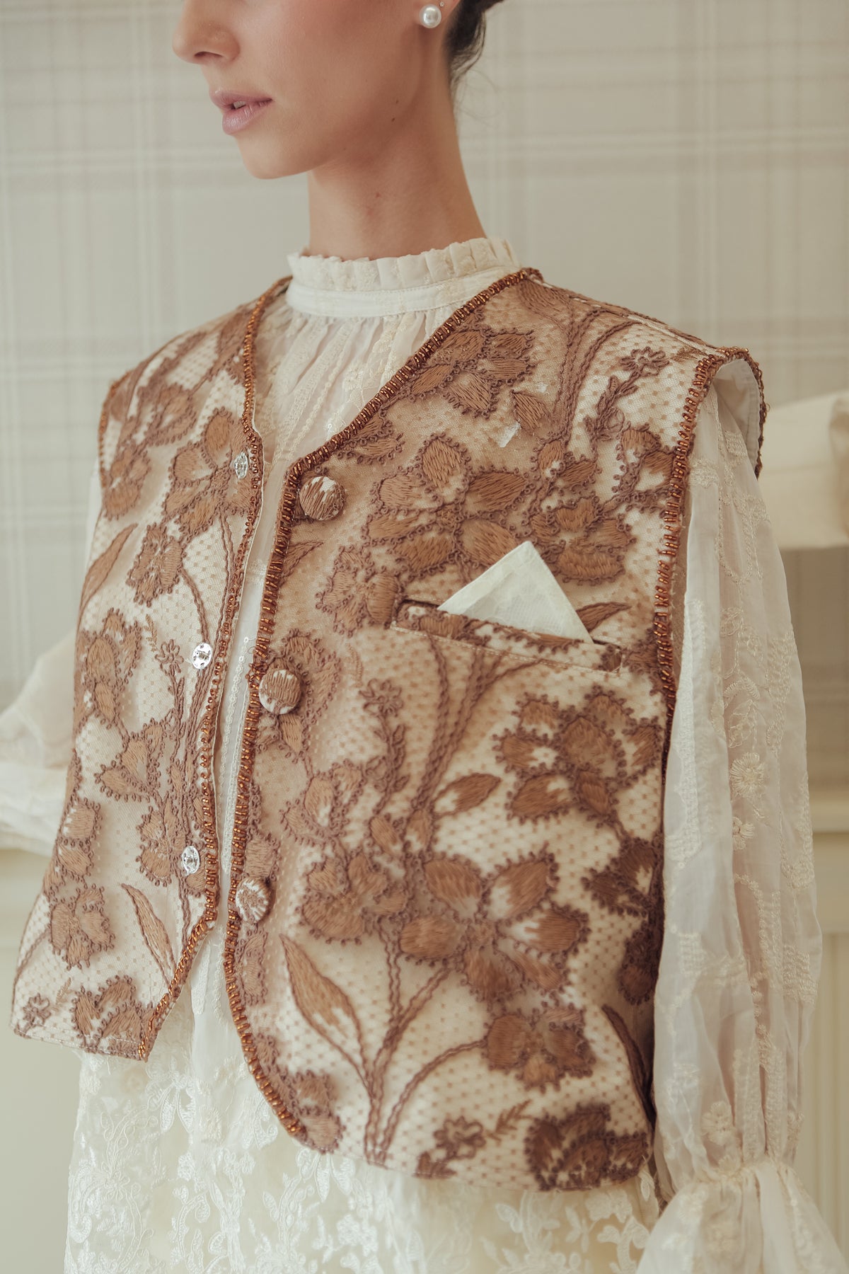 ZELLE TOP (ARRAY A SWAN'S TALE)