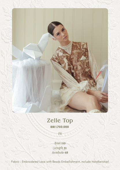 ZELLE TOP (ARRAY A SWAN'S TALE)