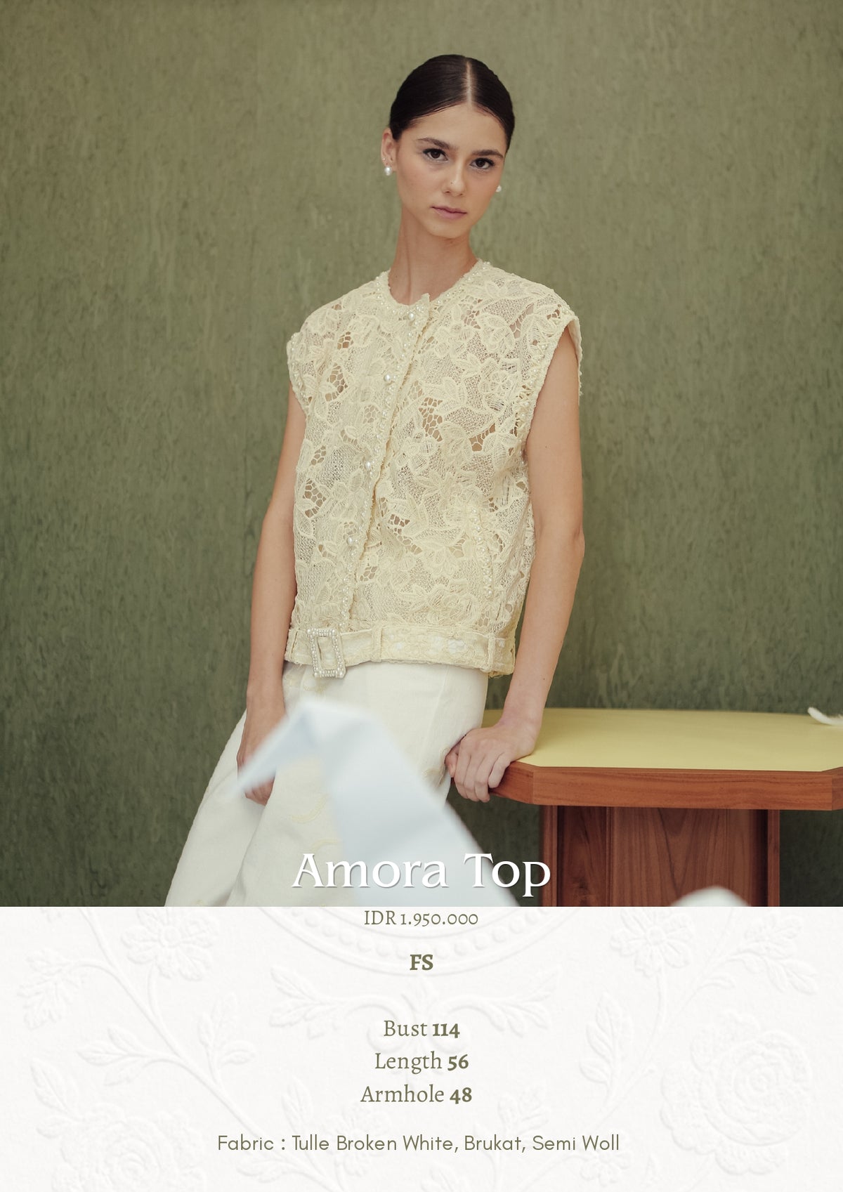 AMORA TOP (ARRAY ONCE SHE WAS)