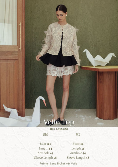 VELLE TOP (ARRAY ONCE SHE WAS)