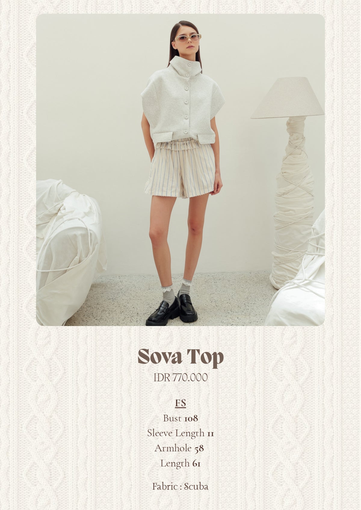 SOVA TOP  (DAYOFF THEREAFTER)