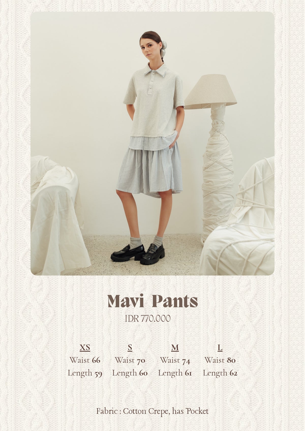 MAVI PANTS (DAYOFF THEREAFTER)