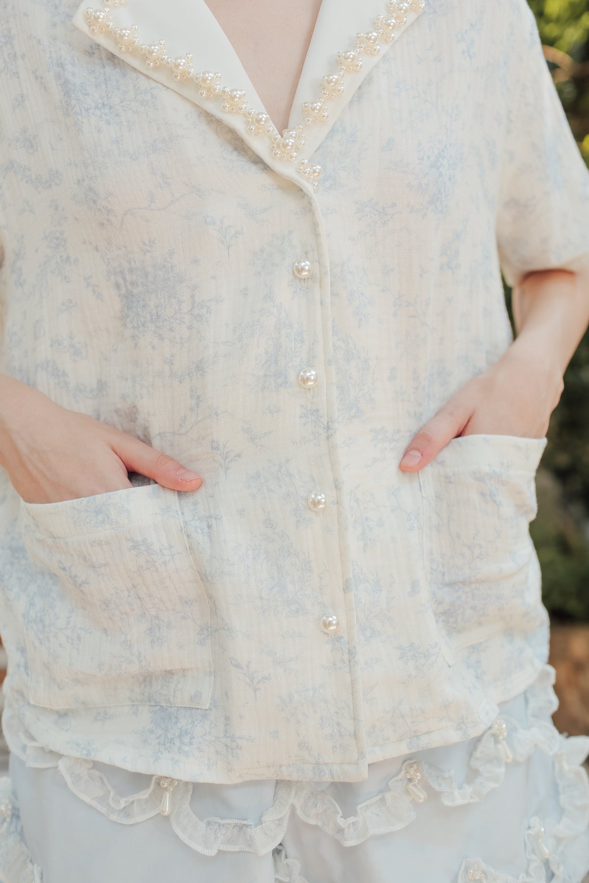 VIOLETTE TOP (ARRAY LES JARDIN)