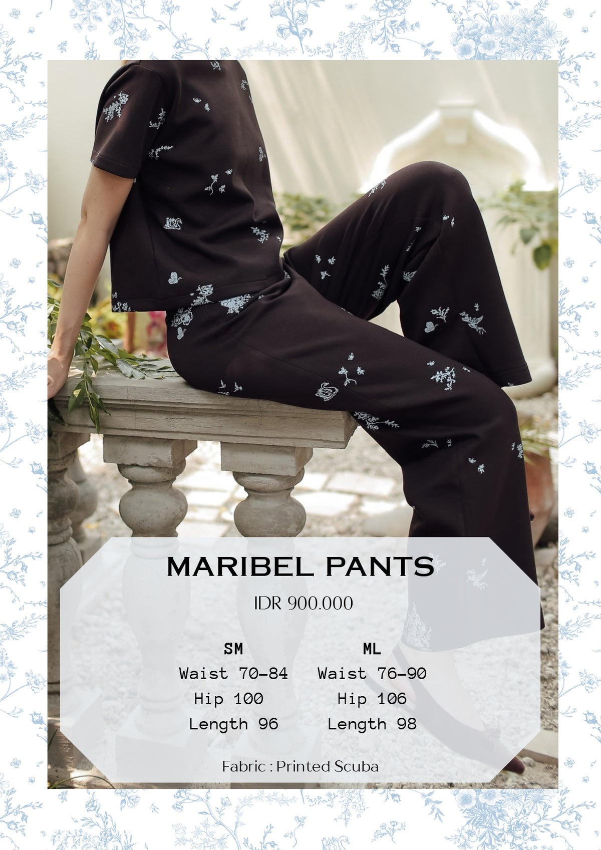 MARIBEL PANTS (ARRAY LES JARDIN)