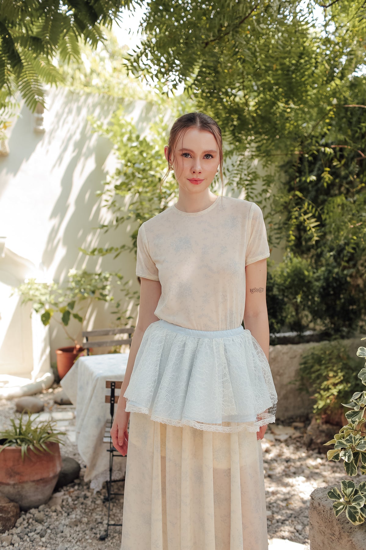 BELLAMY SKIRT (ARRAY LES JARDIN)
