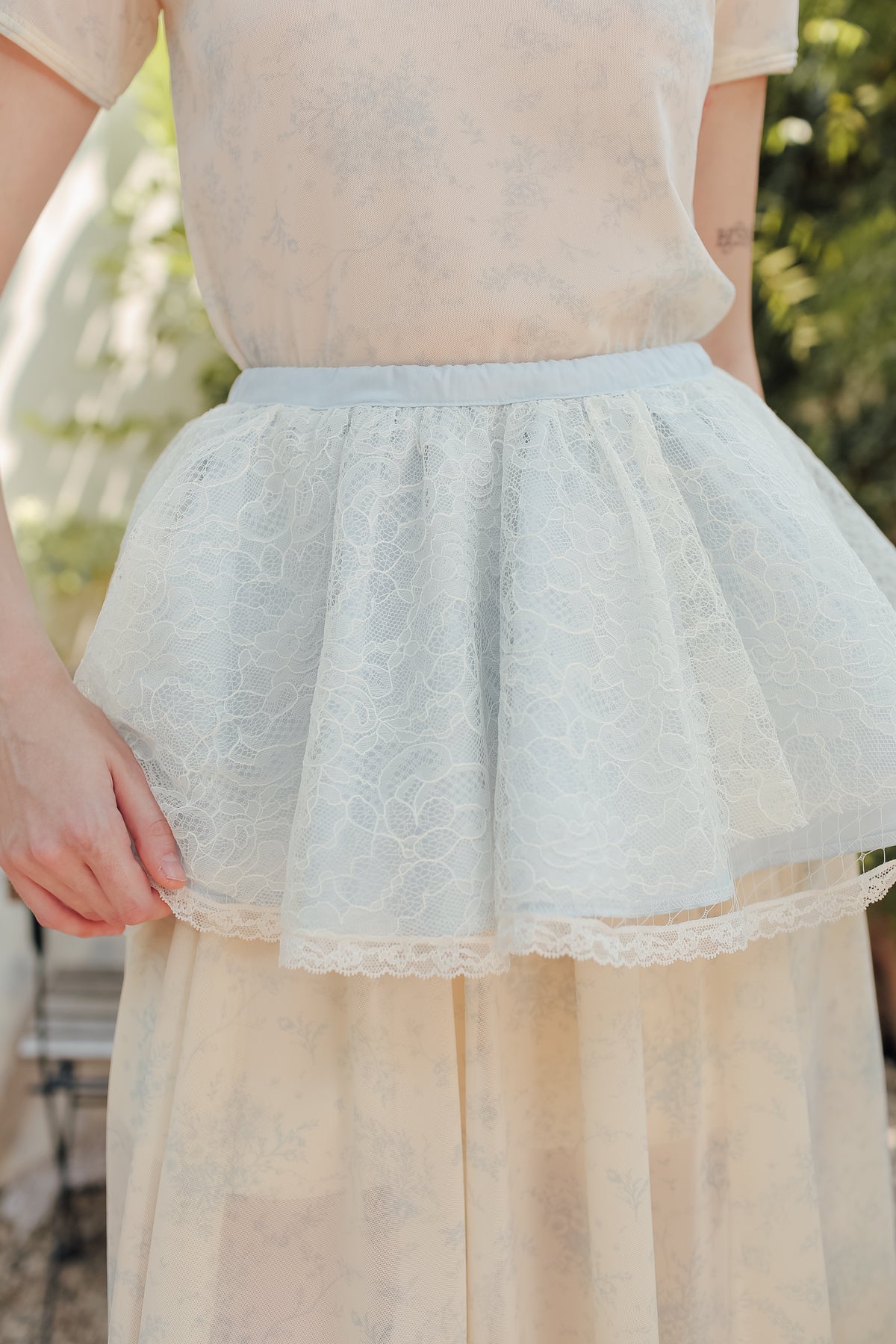 BELLAMY SKIRT (ARRAY LES JARDIN)