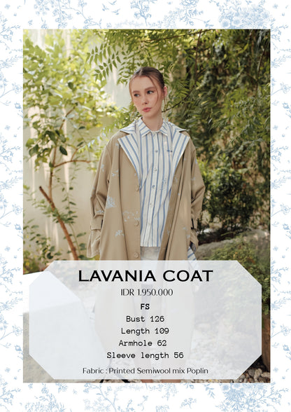 LAVANIA COAT (ARRAY LES JARDIN)